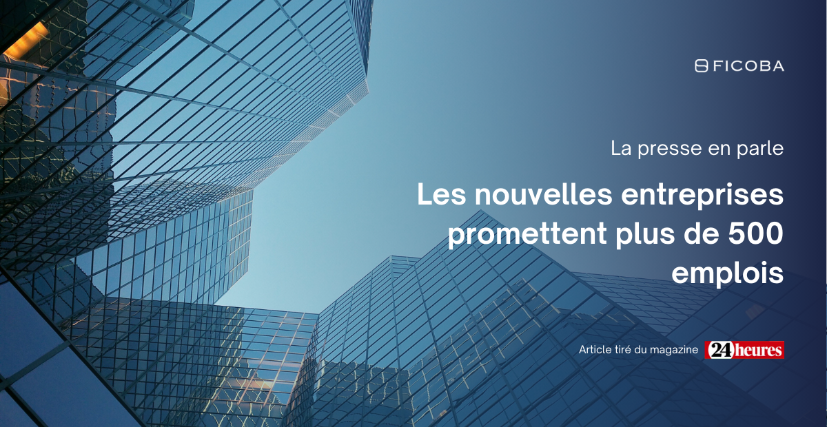 Les nouvelles entreprises promettent plus de 500 emplois